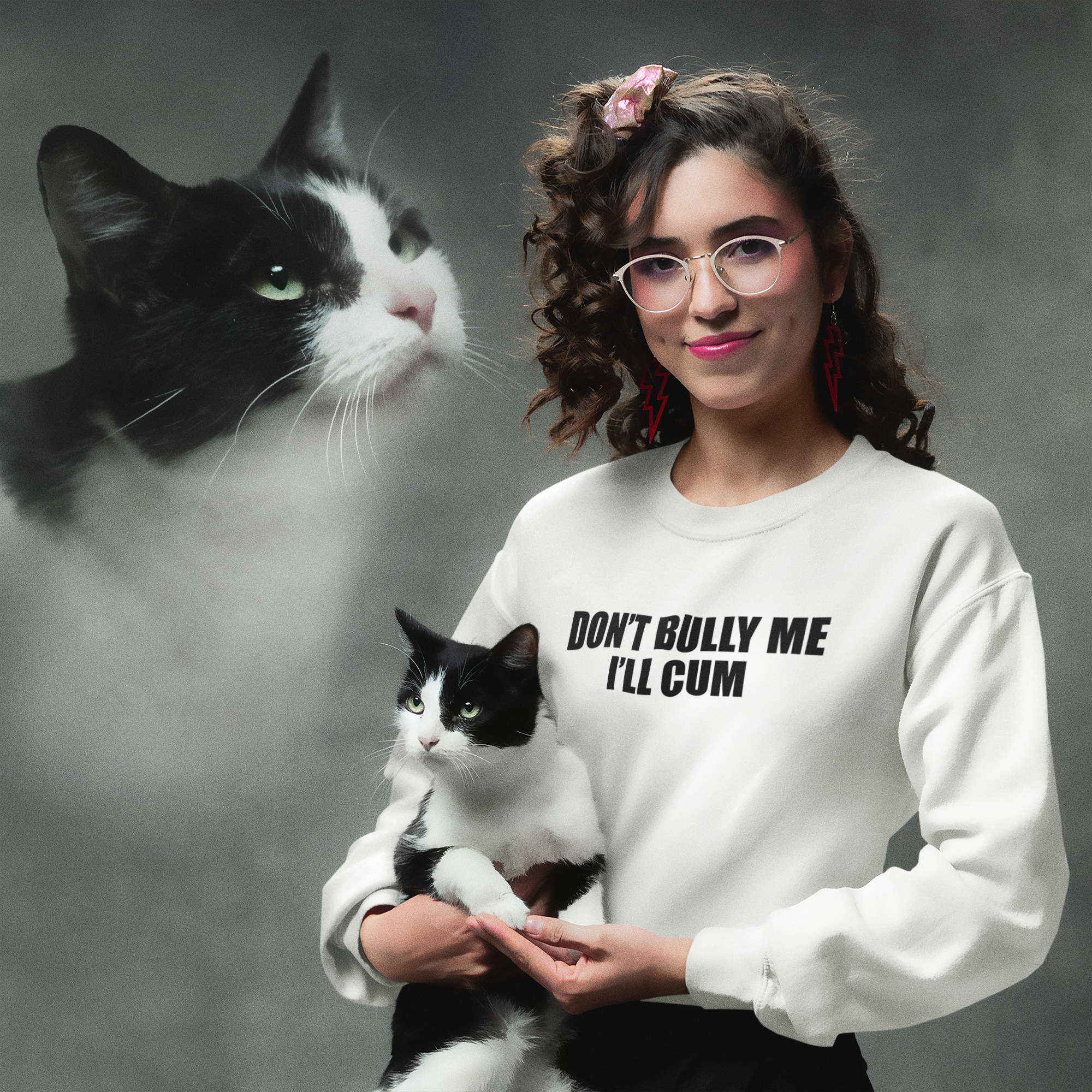 Don’t Bully Me I’ll Cum Hoodie