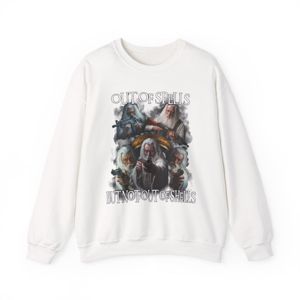 Out Of Spells But Not Out Of Shells Sweatshirt