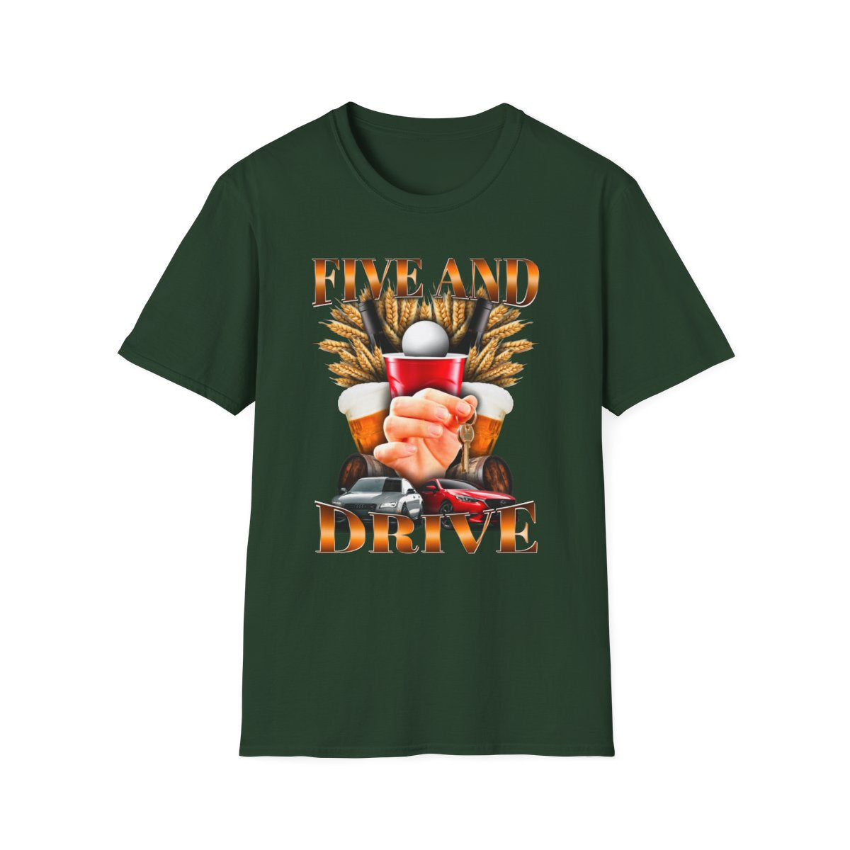 Five And Drive T-Shirt