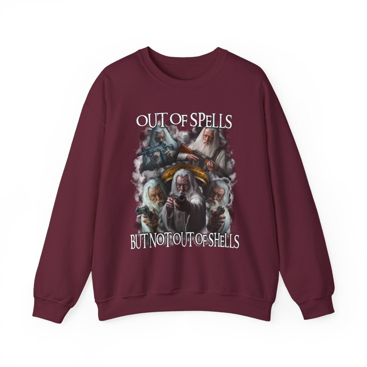 Out Of Spells But Not Out Of Shells Sweatshirt