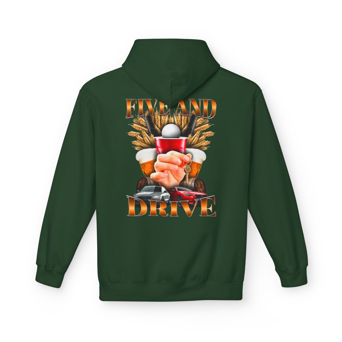 Five And Drive Hoodie