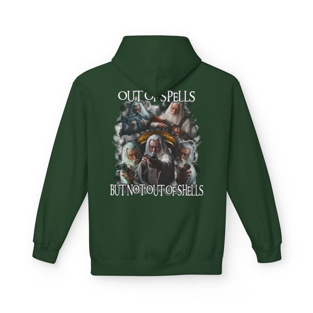 Out Of Spells But Not Out Of Shells Hoodie