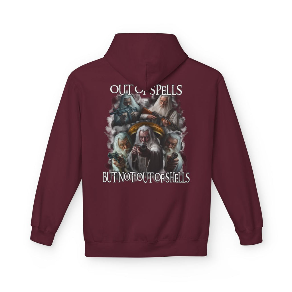 Out Of Spells But Not Out Of Shells Hoodie