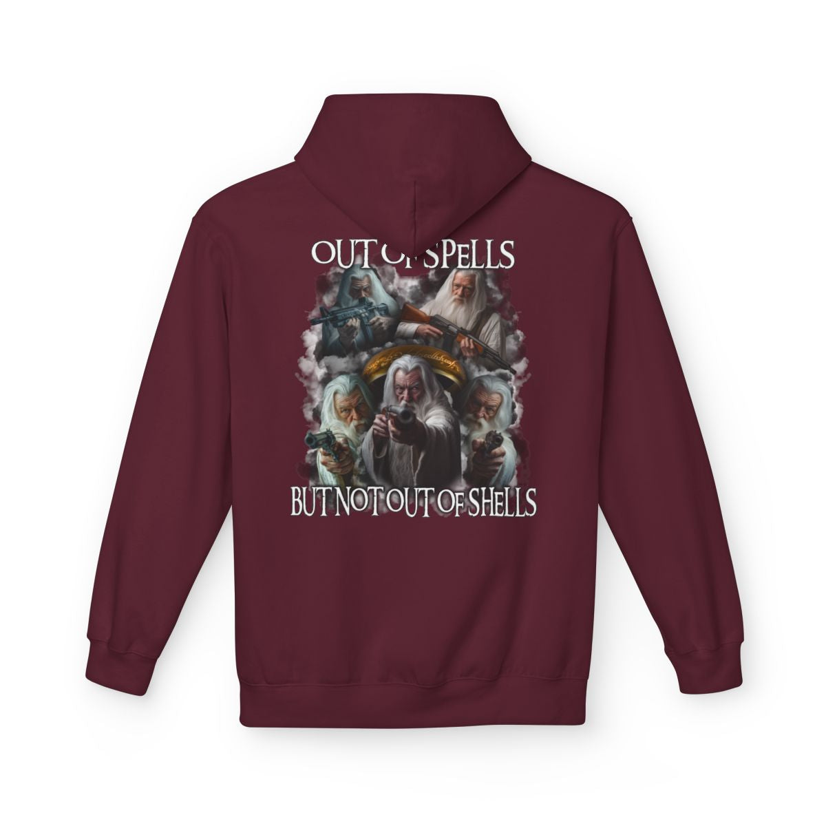 Out Of Spells But Not Out Of Shells Hoodie