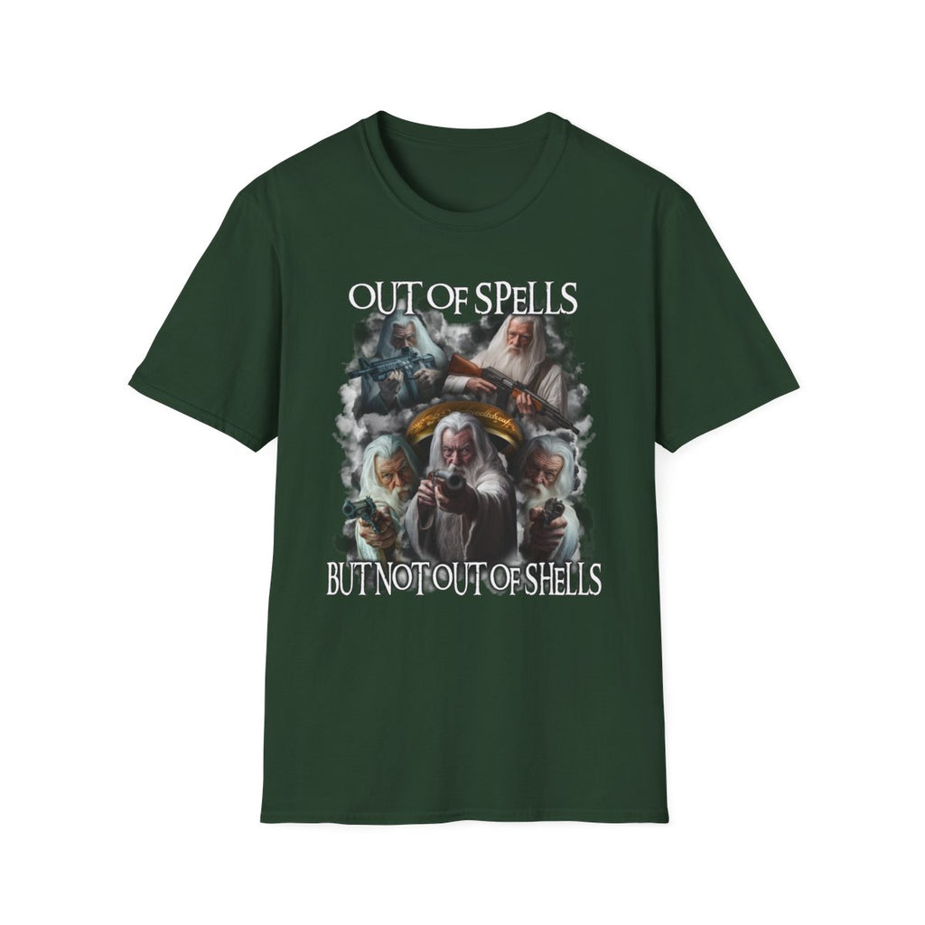 Out Of Spells But Not Out Of Shells T-Shirt
