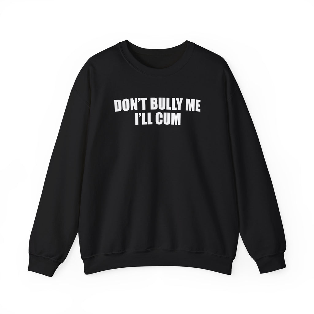 Don’t Bully Me I’ll Cum Sweatshirt