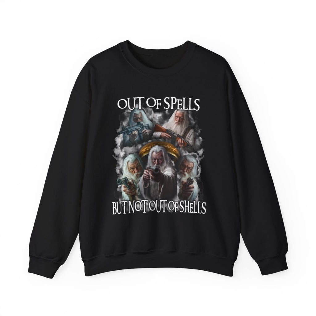 Out Of Spells But Not Out Of Shells Sweatshirt