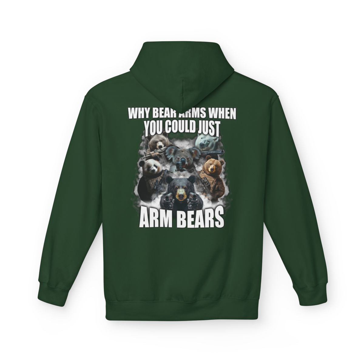 Why Bear Arms When You Could Just Arm Bears Hoodie
