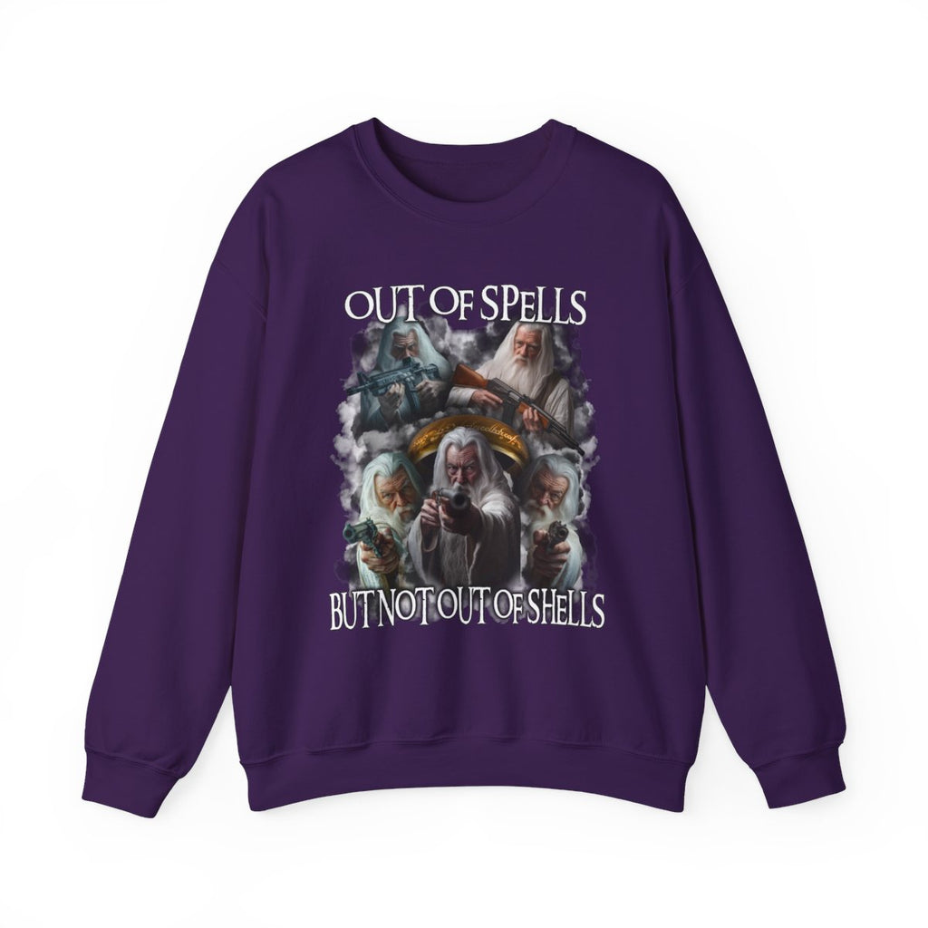 Out Of Spells But Not Out Of Shells Sweatshirt