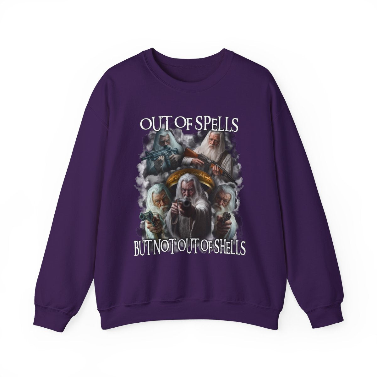 Out Of Spells But Not Out Of Shells Sweatshirt