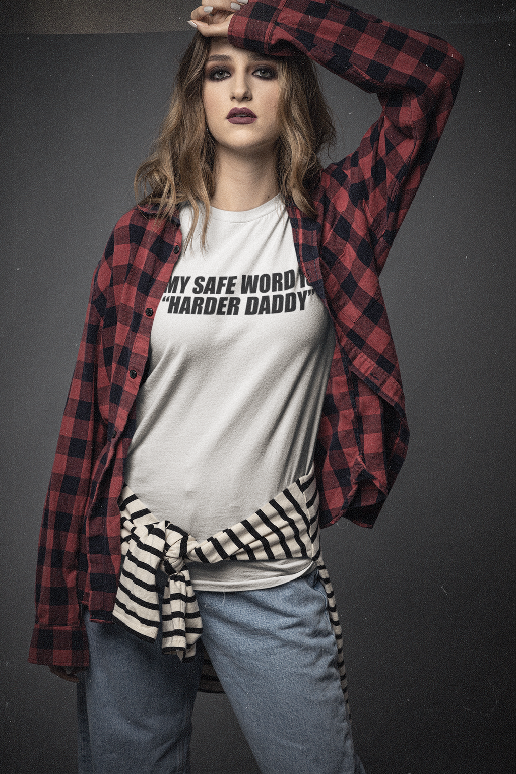 My Safe Word Is “Harder Daddy” T-Shirt