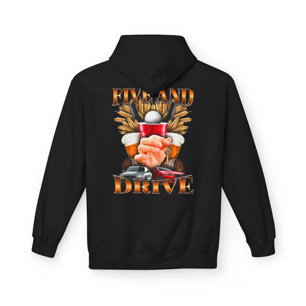 Five And Drive Hoodie