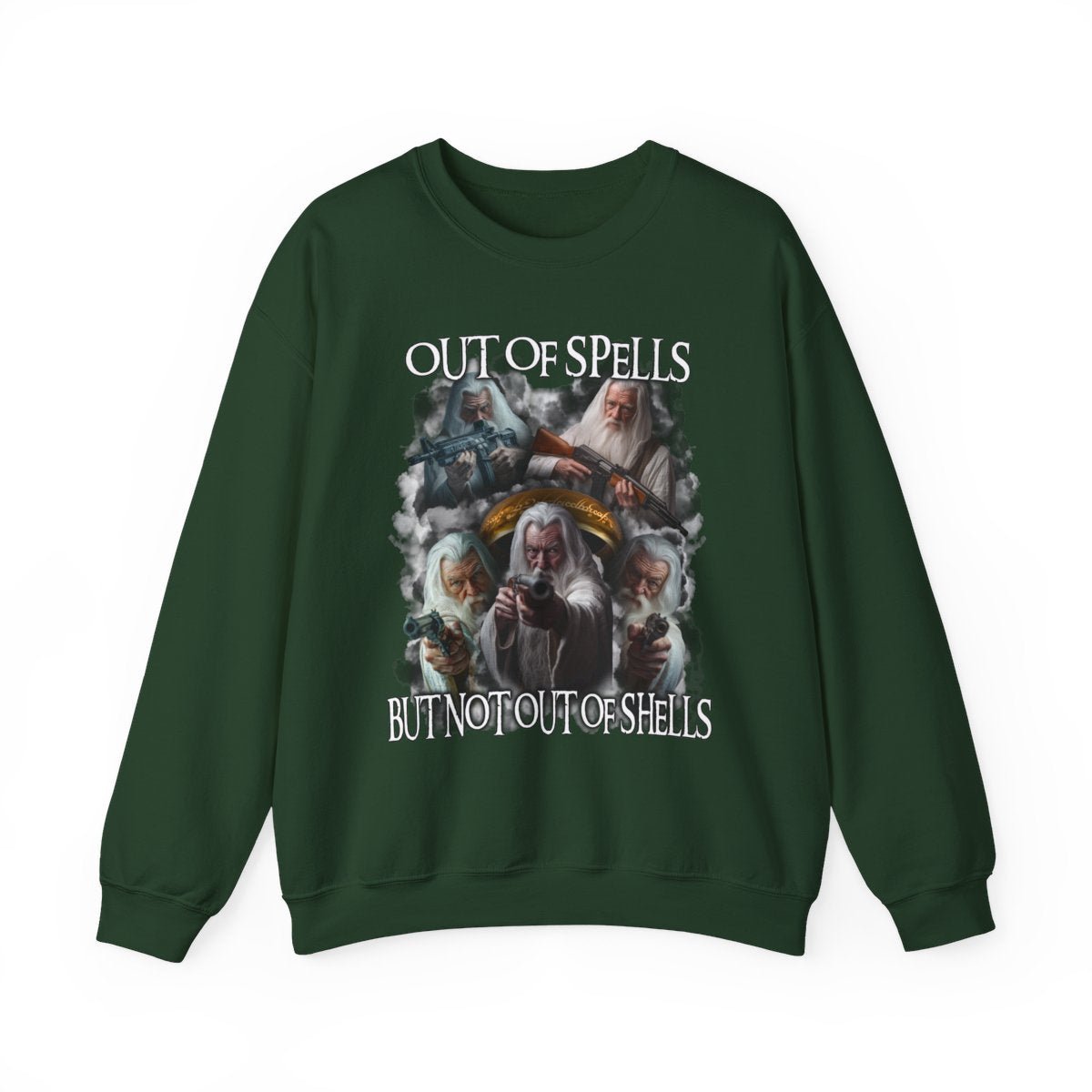Out Of Spells But Not Out Of Shells Sweatshirt