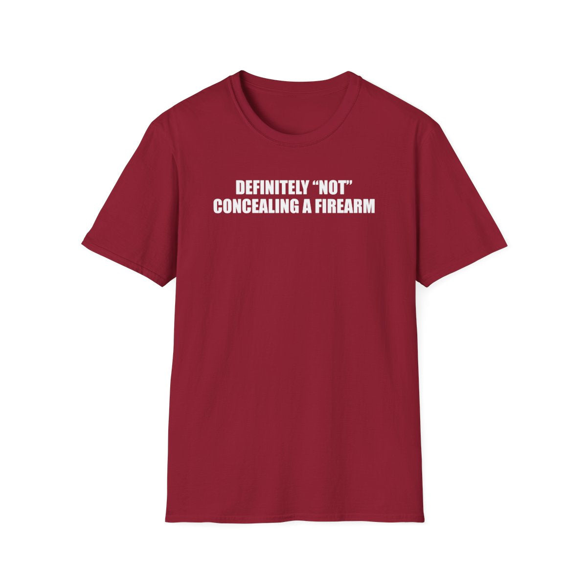 Definitely Not Concealing A Firearm T-Shirt