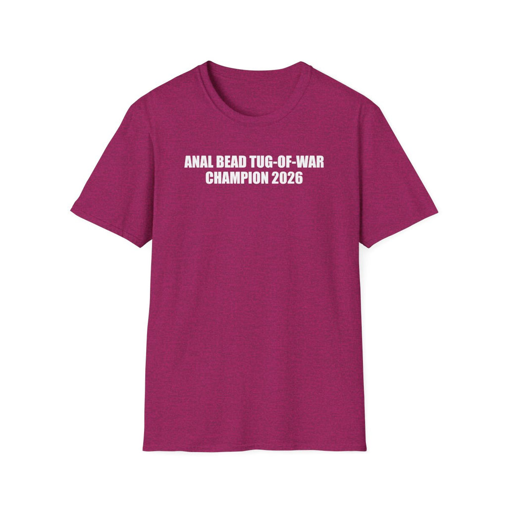Anal Bead Tug-Of-War Champion 2026 T-Shirt