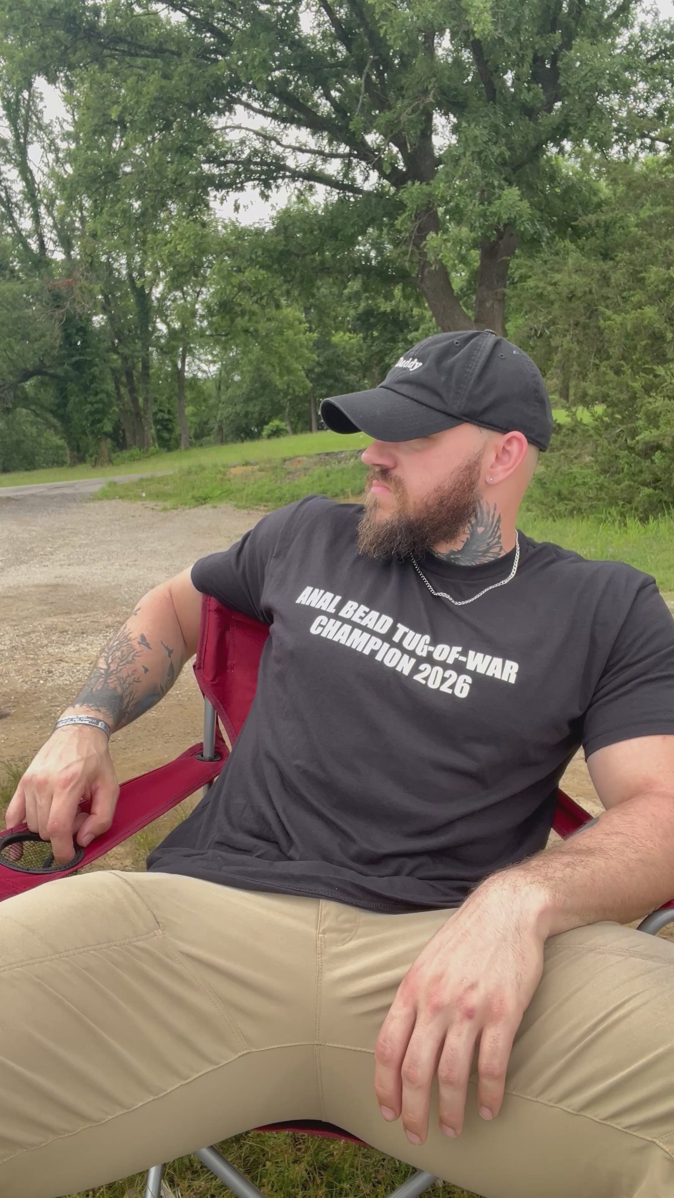 Anal Bead Tug-Of-War Champion 2026 T-Shirt